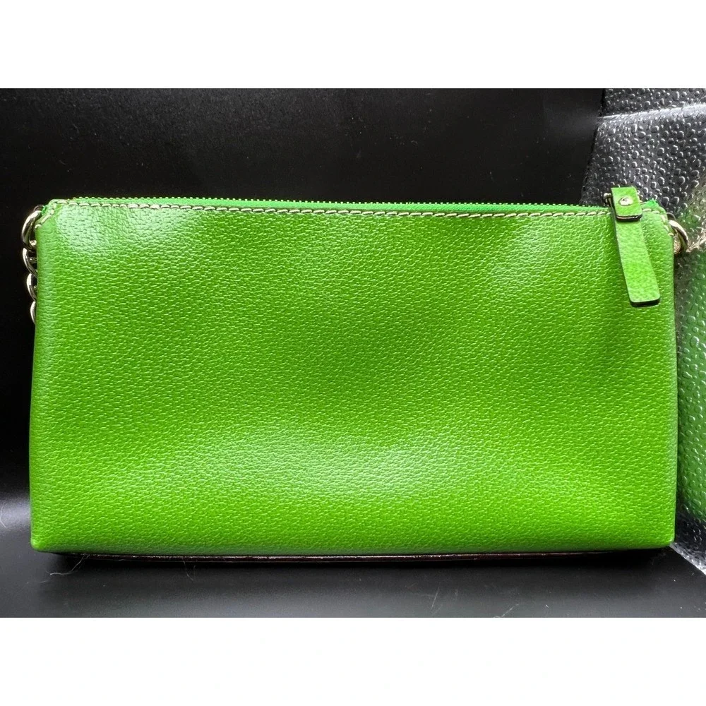 Kate Spade Green Chain Strap Purse - Picture 4 of 4